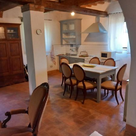 La Fontaiola Villa Le Piazze Luaran gambar
