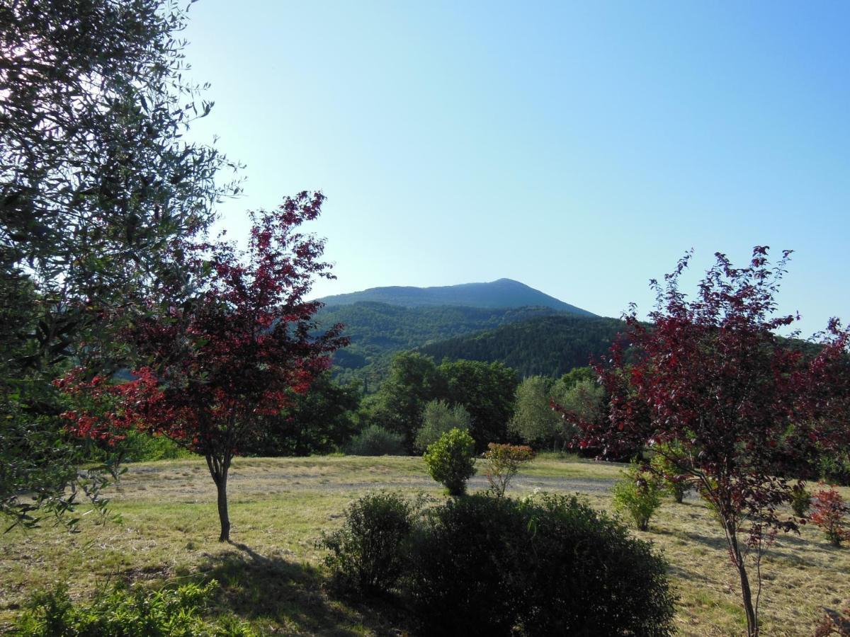 La Fontaiola Villa Le Piazze Luaran gambar