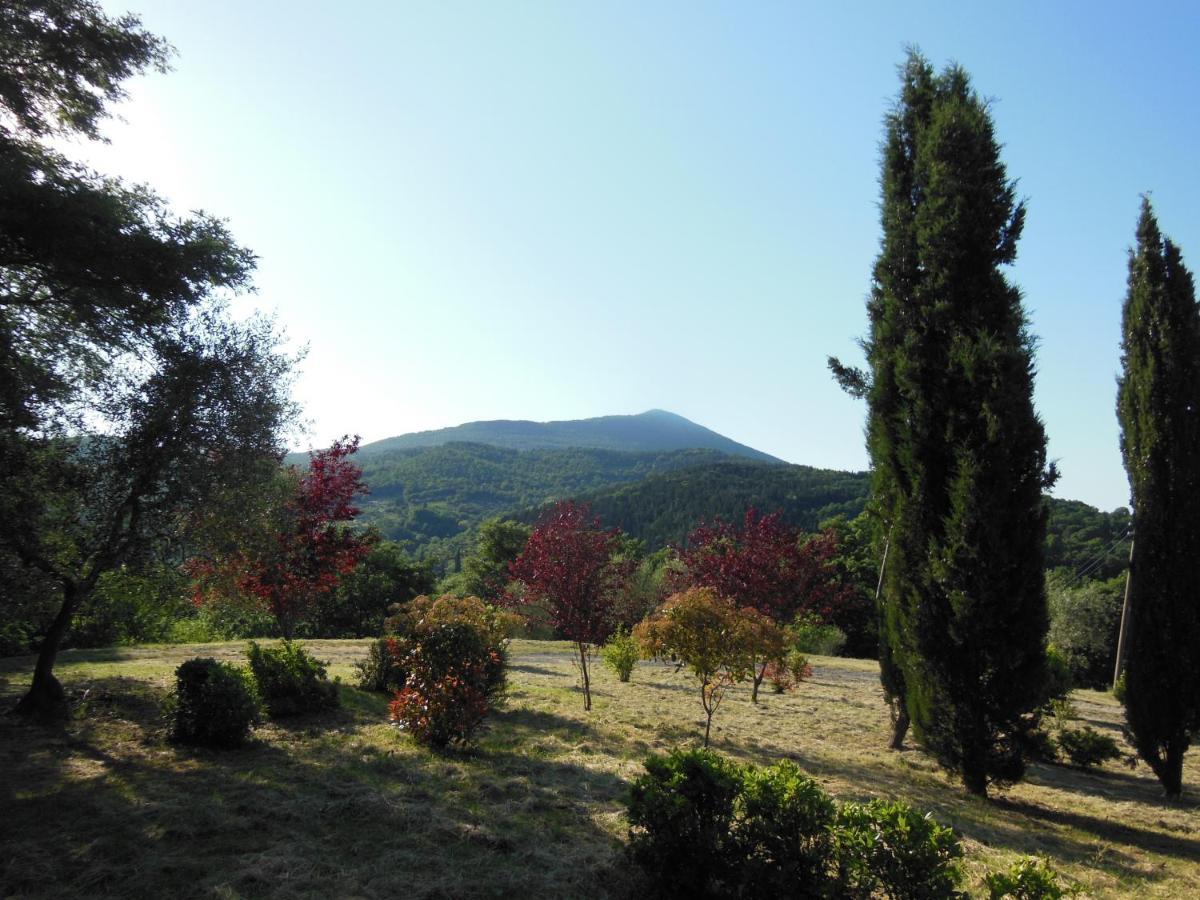La Fontaiola Villa Le Piazze Luaran gambar