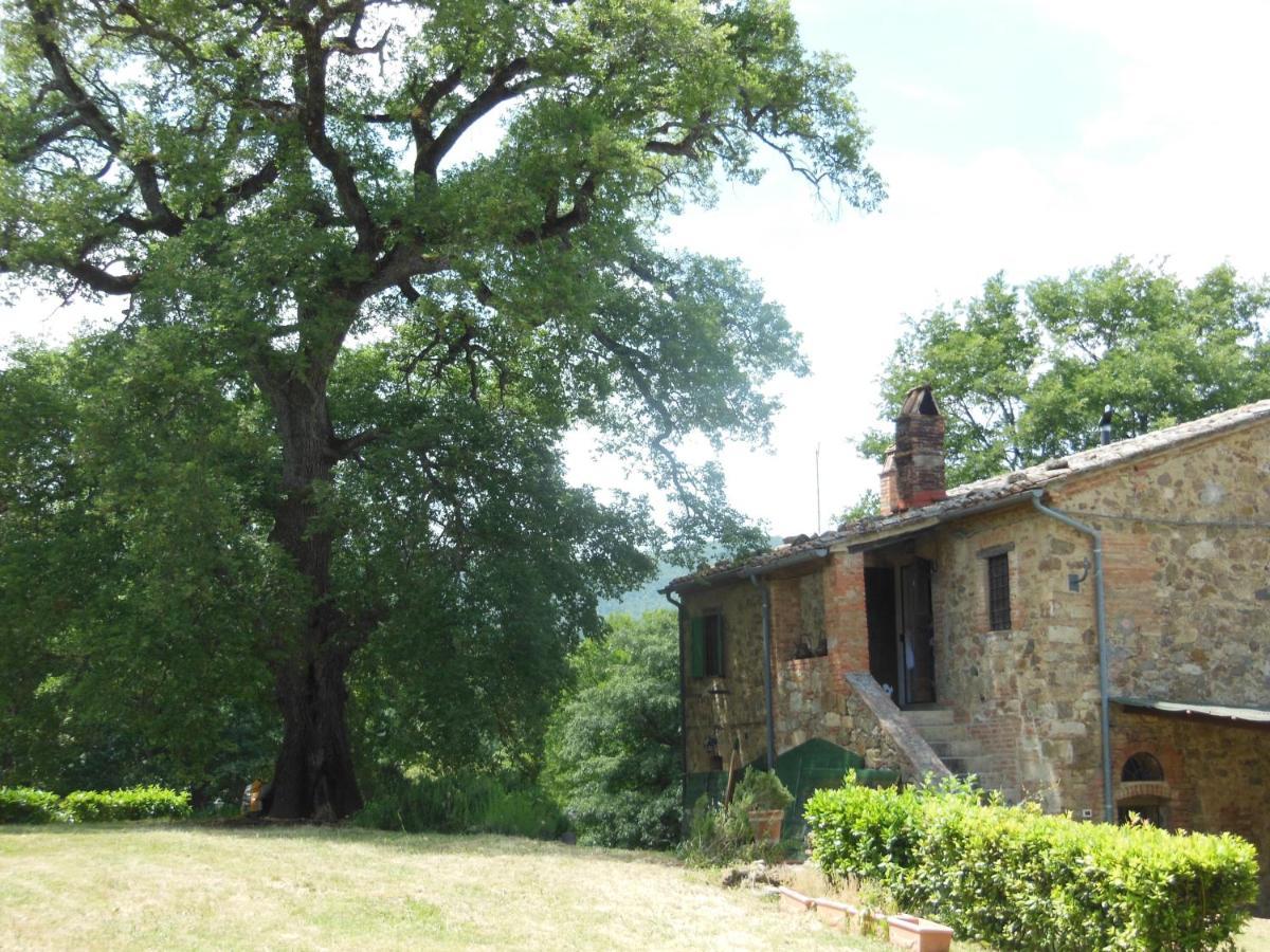 La Fontaiola Villa Le Piazze Luaran gambar