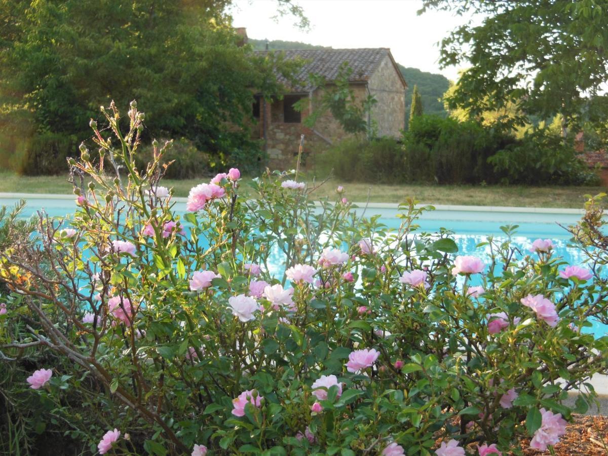 La Fontaiola Villa Le Piazze Luaran gambar
