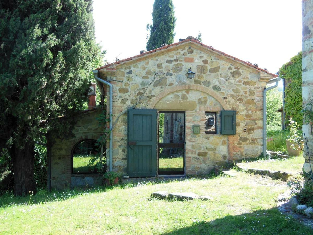 La Fontaiola Villa Le Piazze Luaran gambar