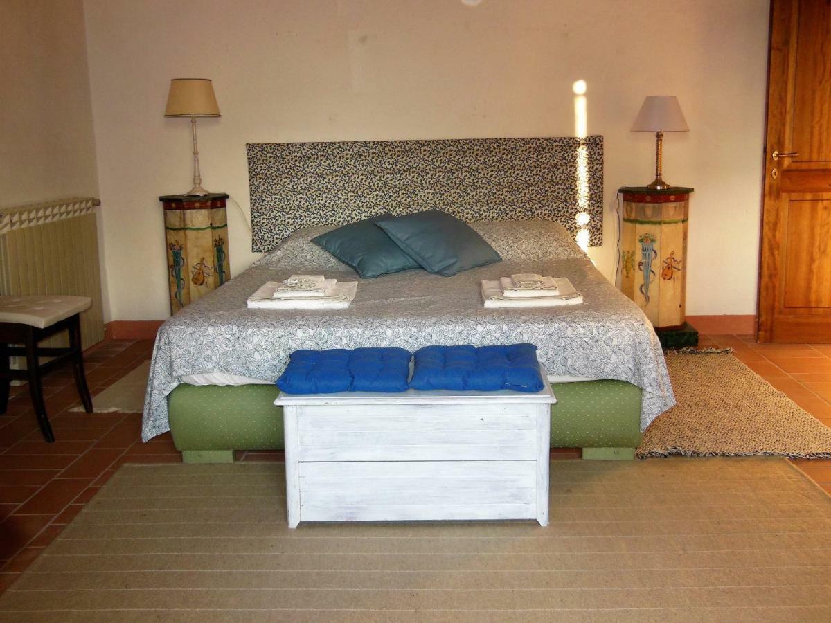 La Fontaiola Villa Le Piazze Luaran gambar